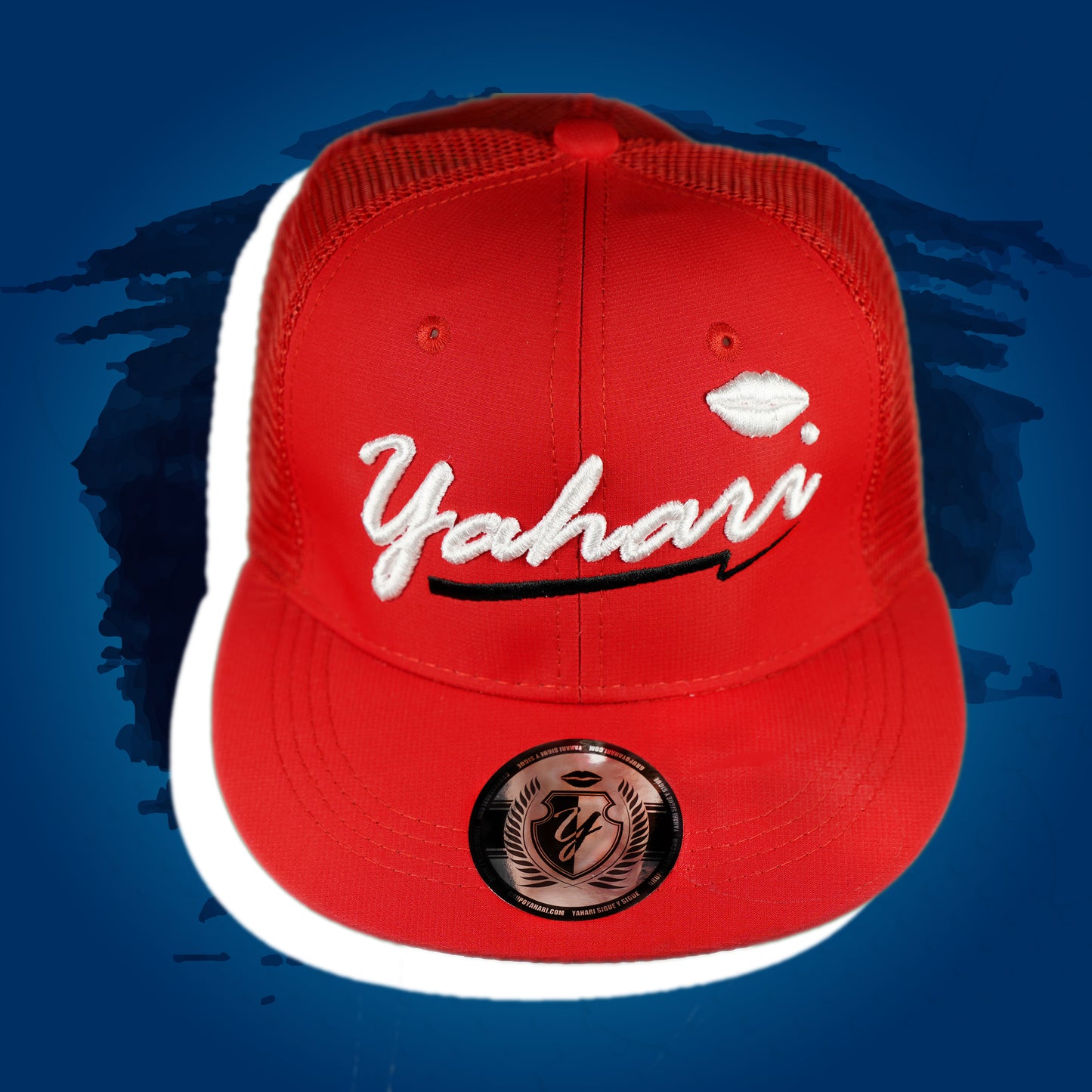 Gorra Roja Plana